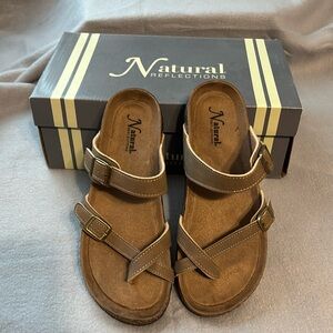 Natural Reflections sandals